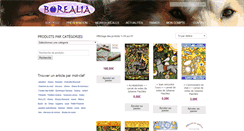 Desktop Screenshot of borealia.eu